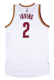2016 Kyrie Irving Game Used Cleveland Cavaliers Jersey Used on 1/4/2016 - Championship Year! (NBA/MeiGray)